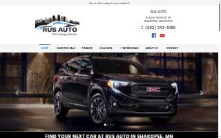 RUS Auto LLC website
