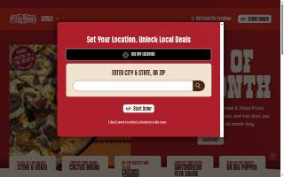 Pizza Ranch of Worthington website