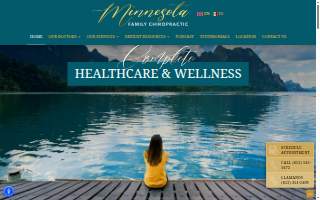 Minnesota Family Chiropractic website