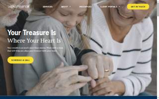 Legacy Financial Advisors website