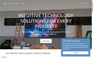 Split Rock Systems website