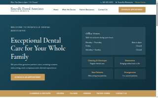 Roseville Dental Associates: Thomas J. Hoeffel, DDS website