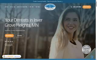 Dakota Family Dentistry website