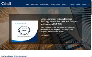 Cahill Diner website