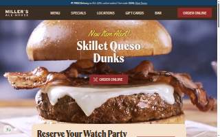 Millers Electric website