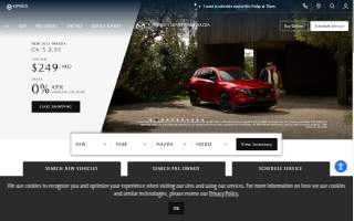 Morrie's Inver Grove Mazda website