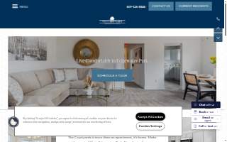 Courtyards of Andover website
