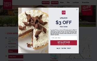 Bakers Square of Coon Rapids website