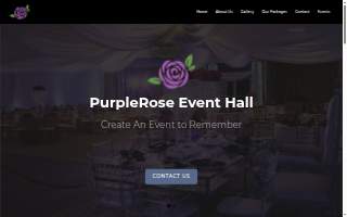 PurpleRose Hall - Event Center website
