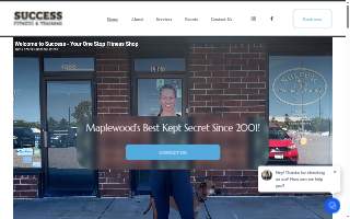 Success Fitness & Training website