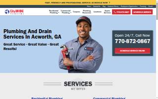 Citywide Plumbing website