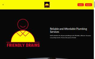 Friendly Drains LLC website
