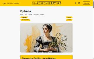 Ophelia's Restaurant & Inn website