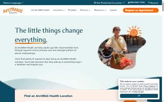 ArchWell Health of Independence website