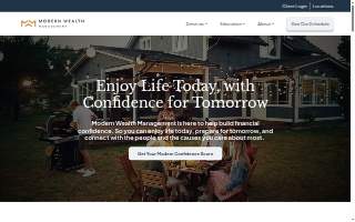 Modern Wealth Management - Lee's Summit website