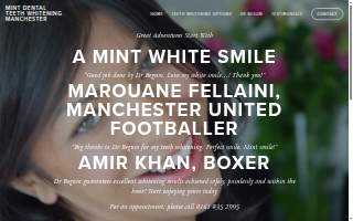 Mint Dental of Peculiar website