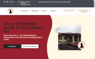 Chipman Road Animal Clinic website