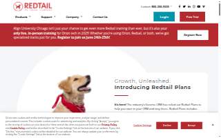 Redtail Plumbing Company website