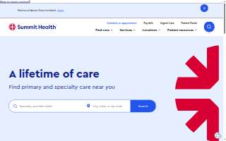 Summit Car Care website