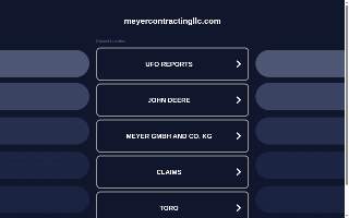 Meyer Contracting, LLC website