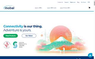 Mobal Trucking Inc. website