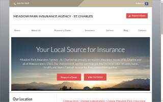 Meadow Park Insurance Agency website