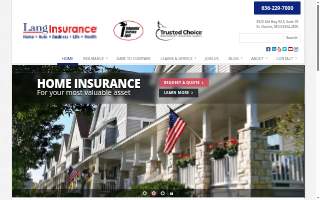 Lang Insurance website
