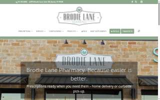 Brodie Lane Pharmacy website