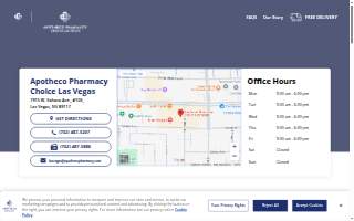 Apotheco Pharmacy Choice Las Vegas website