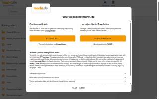 Markt Truck Line website