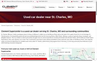 Clement Supercenter website