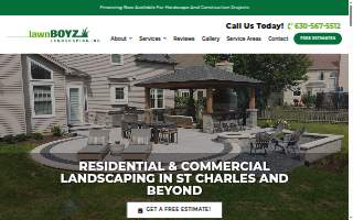 Lawnboyz Landscaping, Inc website