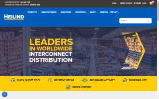 Heiland Chiropractic website