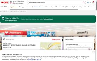 CVS Pharmacy of St. Charles website