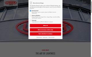 Leiber Heating & Air Conditioning website