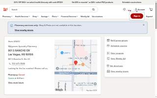 Walgreens Specialty Pharmacy website