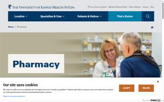 The University of Kansas Hospital website