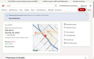 Walgreens Specialty Pharmacy website