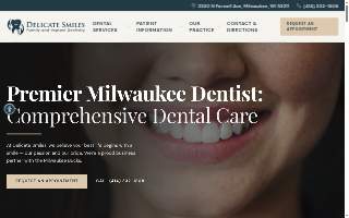 Delicate Smiles website