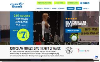 Colaw Fitness of Joplin website