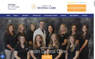 Joplin Dental Care website