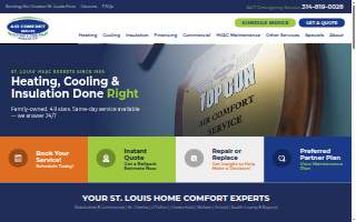 Air Comfort Service, Inc. website