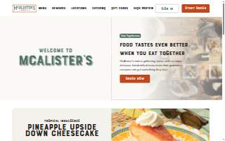 McAlister's Deli of Joplin website