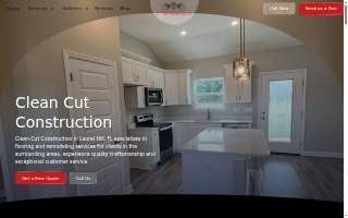 Clean Cut Construction, LLC website