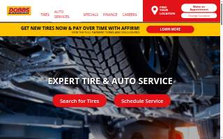 Dobbs Tire & Auto Centers of Concord website