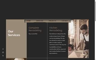 Cast Contracting website