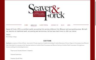 Seaver & Forck CPA's website