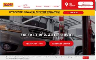 Dobbs Tire & Auto Centers of Jefferson City website