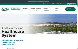 JCMG Weight Treatment Center website