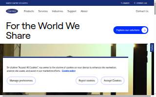 Carrier Connections website